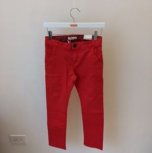 Boys Red Catimini Pants size 8